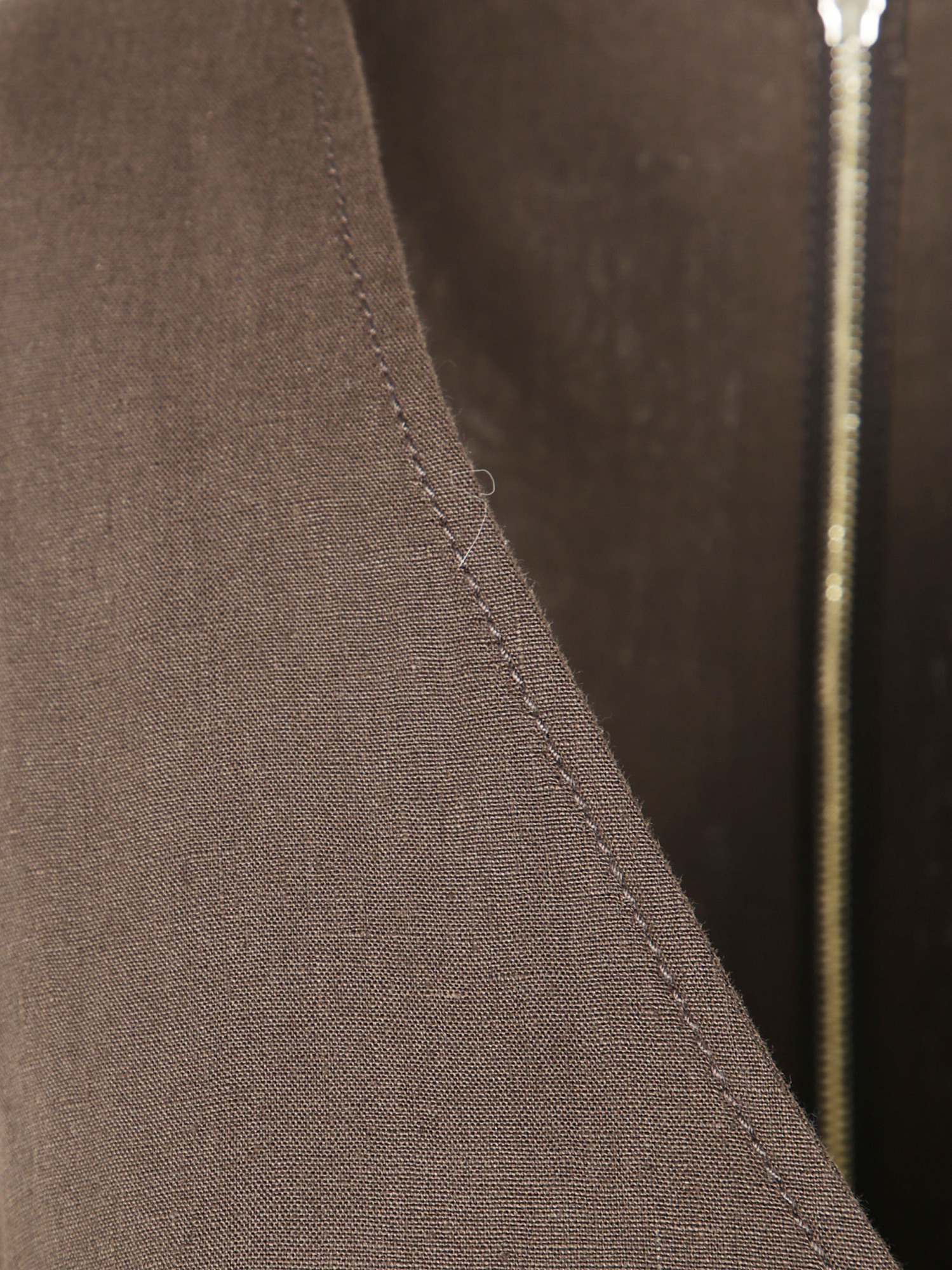 Max Mara Simeon Linen Sleevesless Dress Clothing In Brown