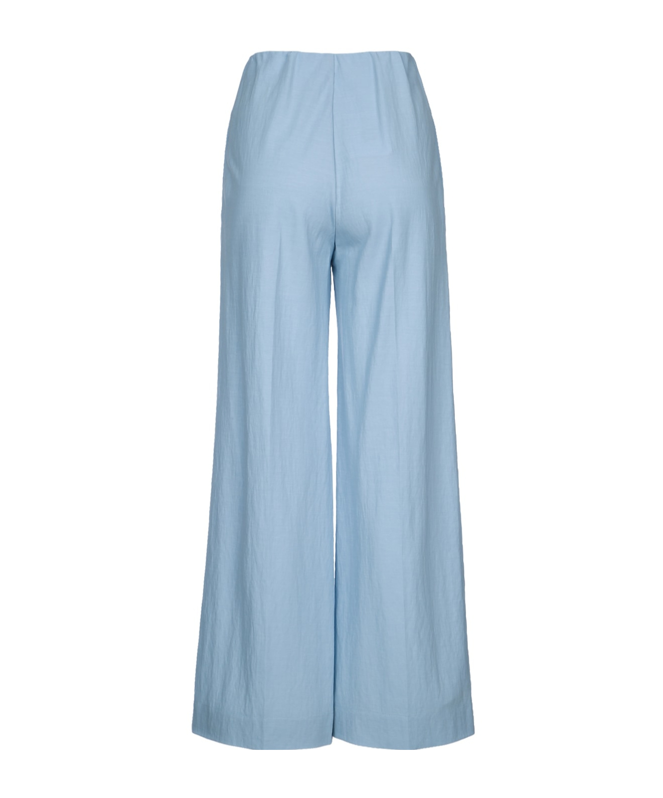HARRIS WHARF LONDON FLARED TROUSERS