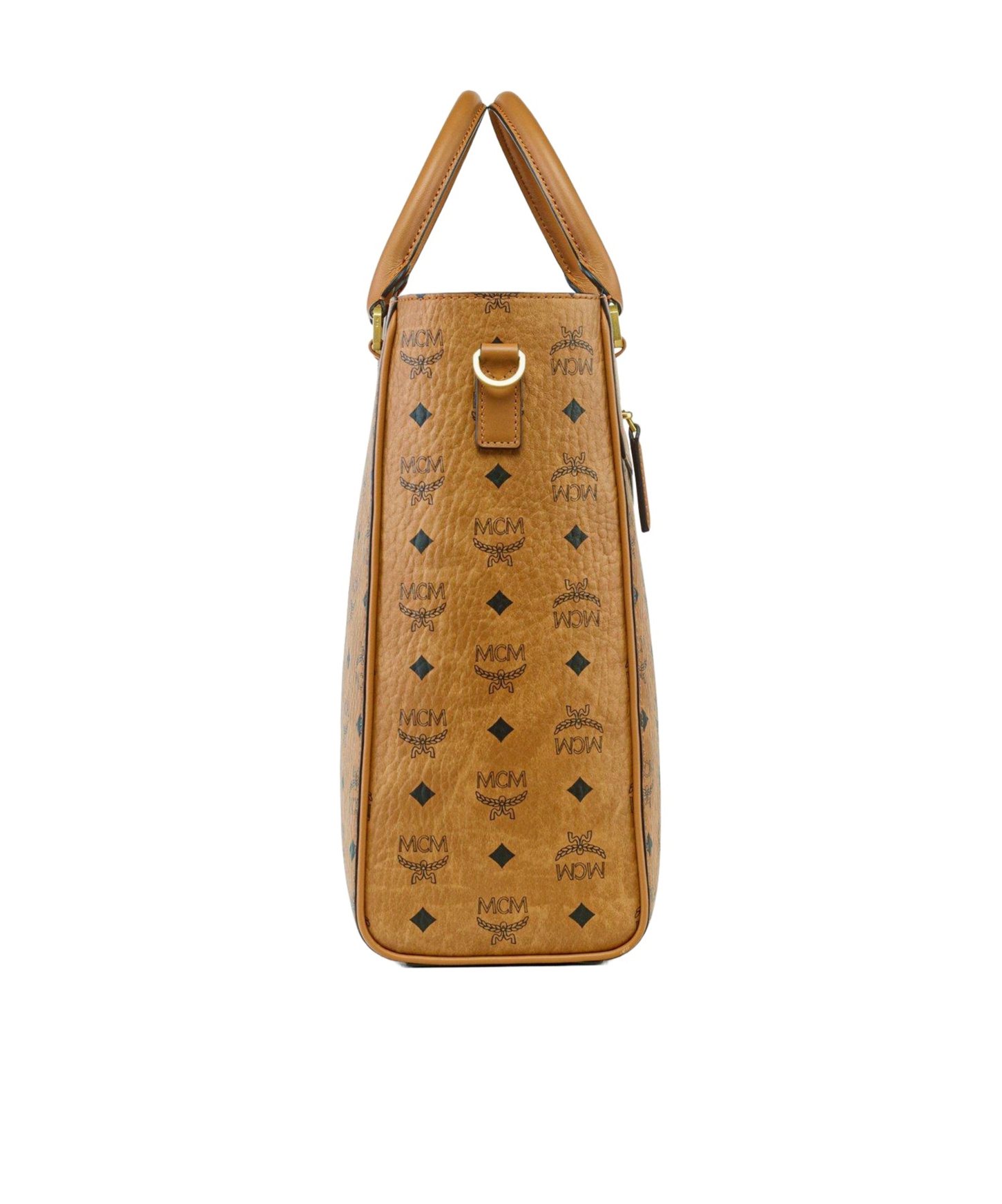 Mcm Diamond E/w Tote In Visetos