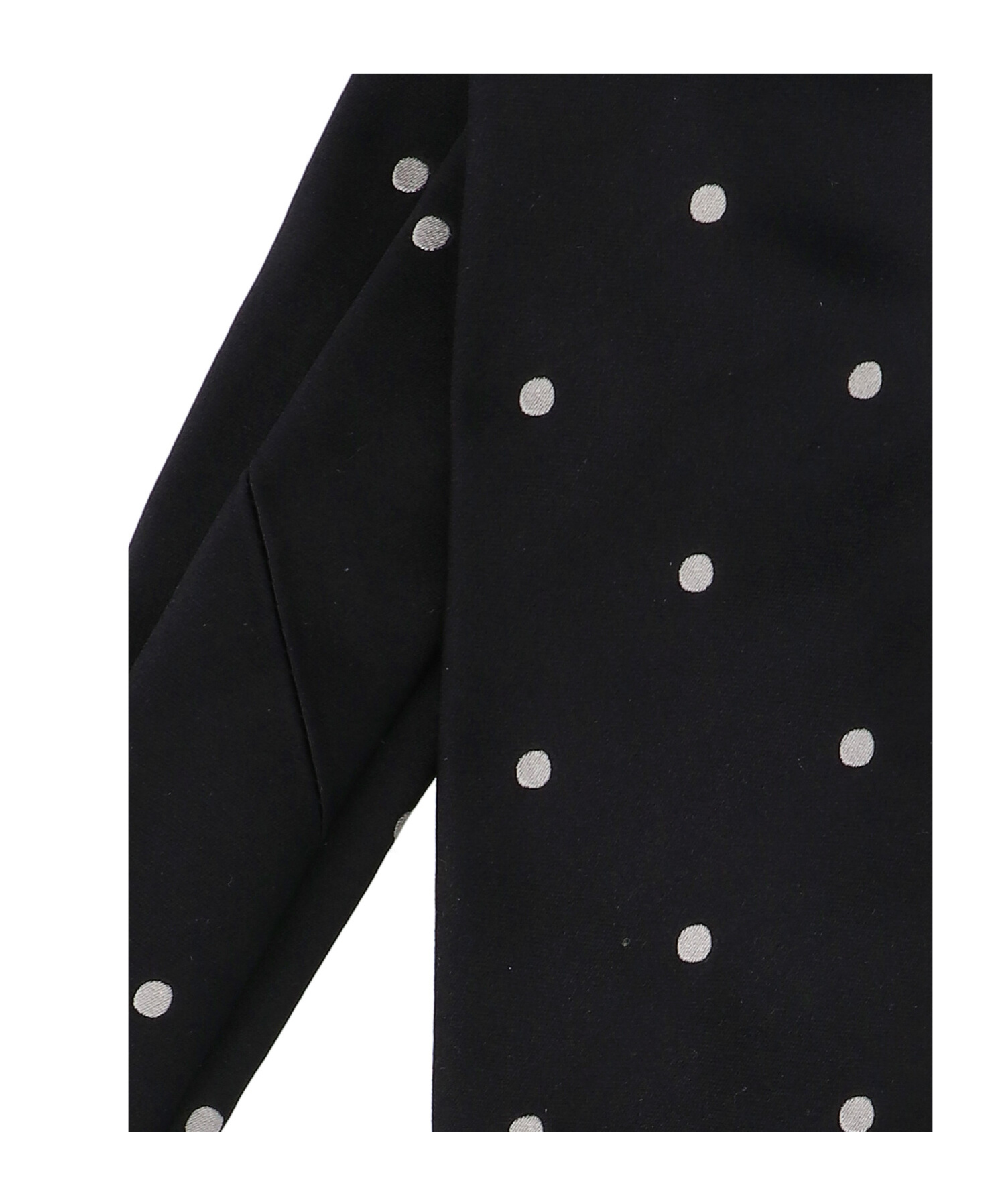 Tom Ford Slim Pointed Polka Dot Ties In Black