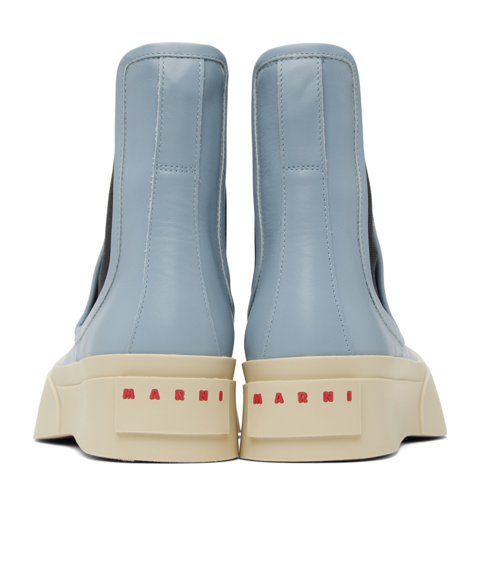 Marni Pablo Short Boots In Nude