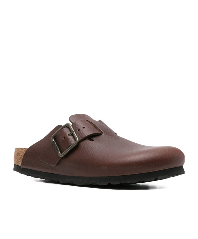 Birkenstock Boston Oiled-leather Clogs In Habana Oiled Leather