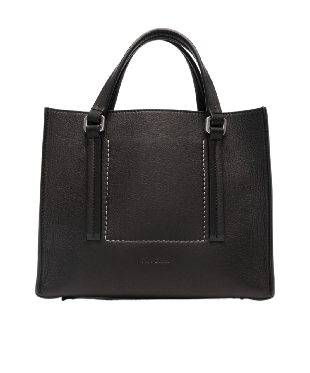 Rick Owens Mini Edith Tote Bag In Black