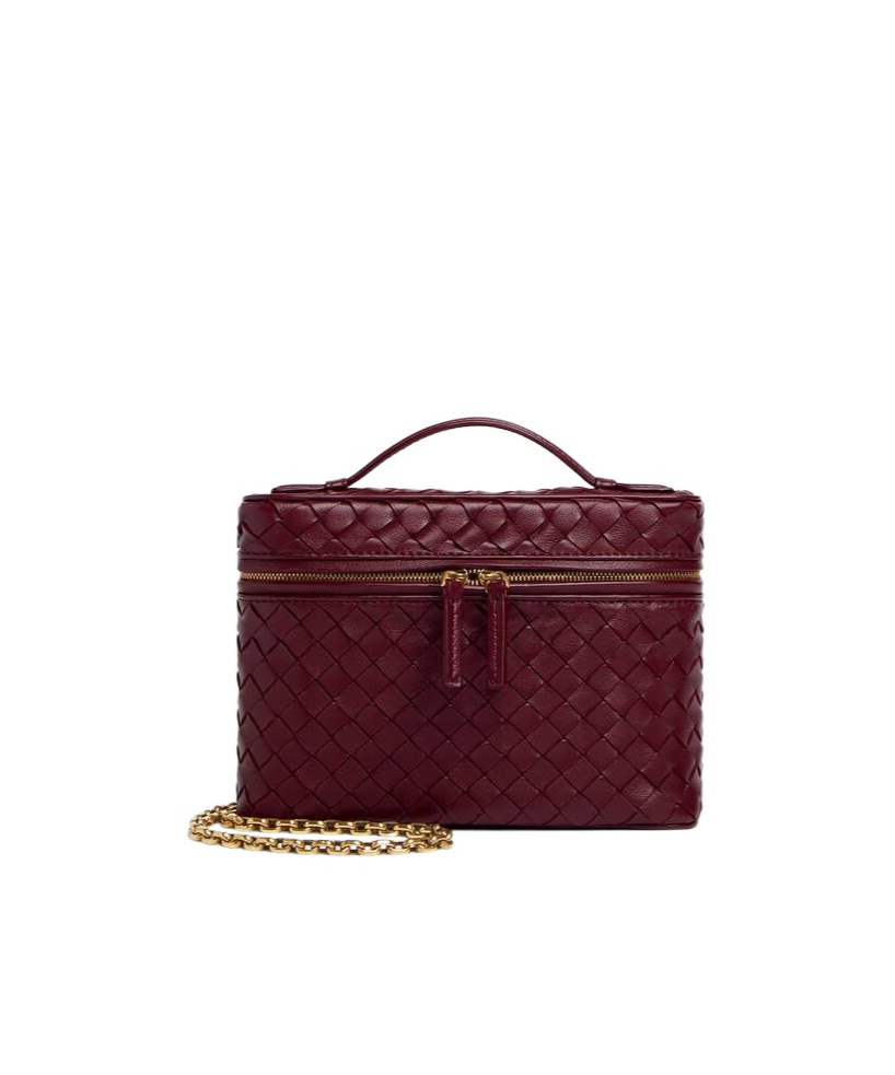 Bottega Veneta Small Soft Vanity In Brown