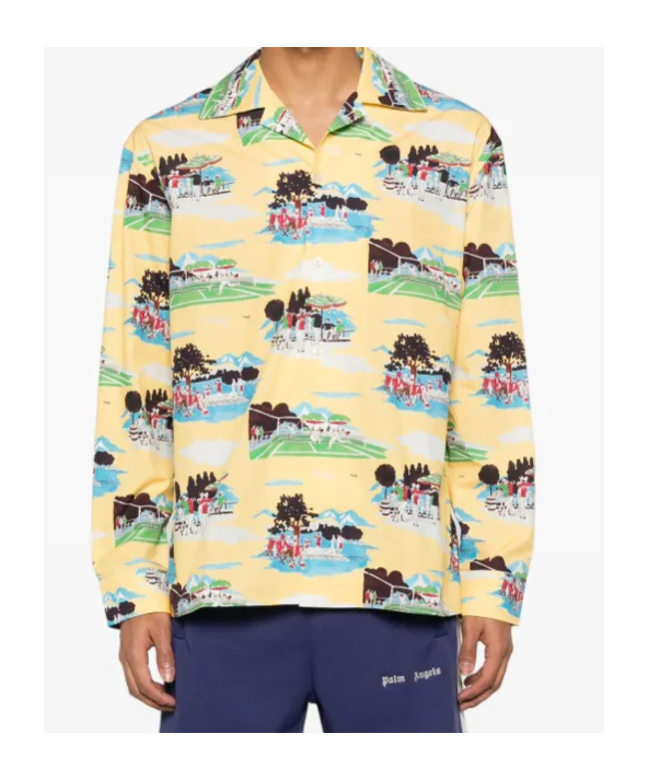 Drôle De Monsieur Drole De Monsieur Shirts Man In Yellow