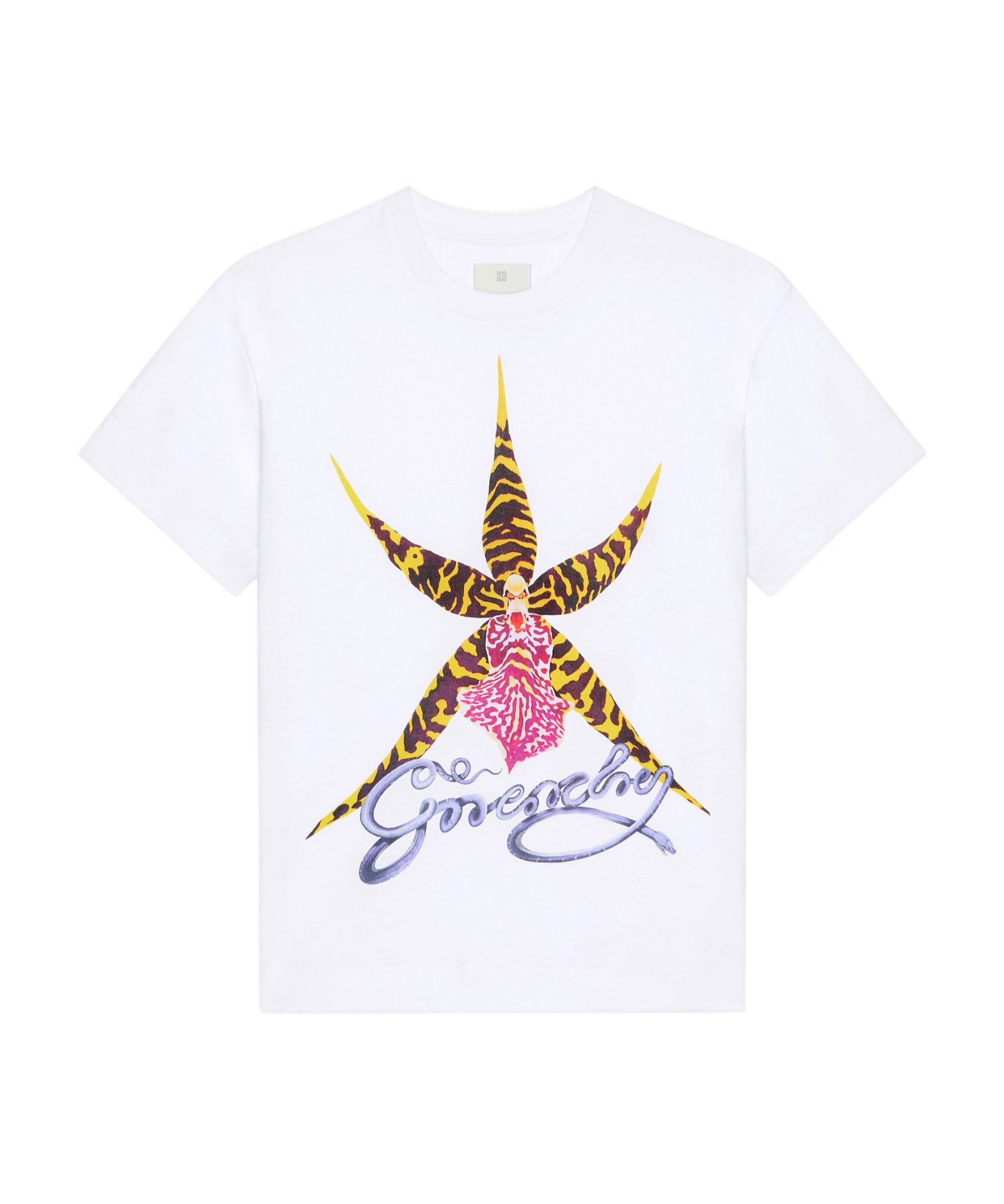 Givenchy Printed Cotton Oversized T-shirt In White