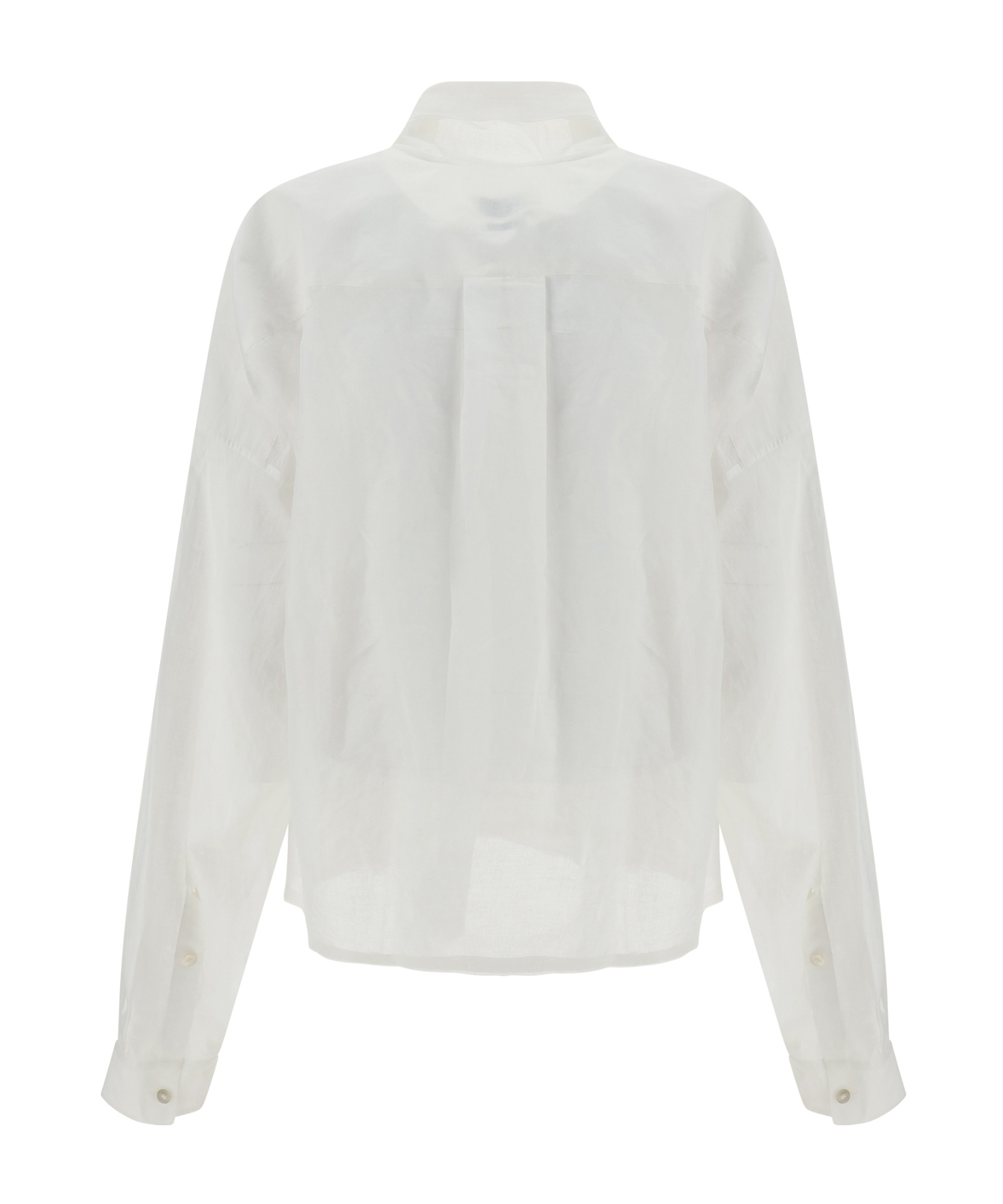 QUIRA LONG-SLEEVED WRAP SHIRT