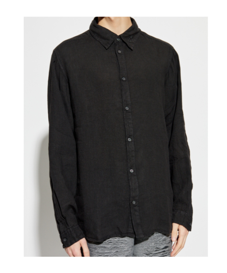 Diesel Unisex Jersey Dévoré Shirt In Black