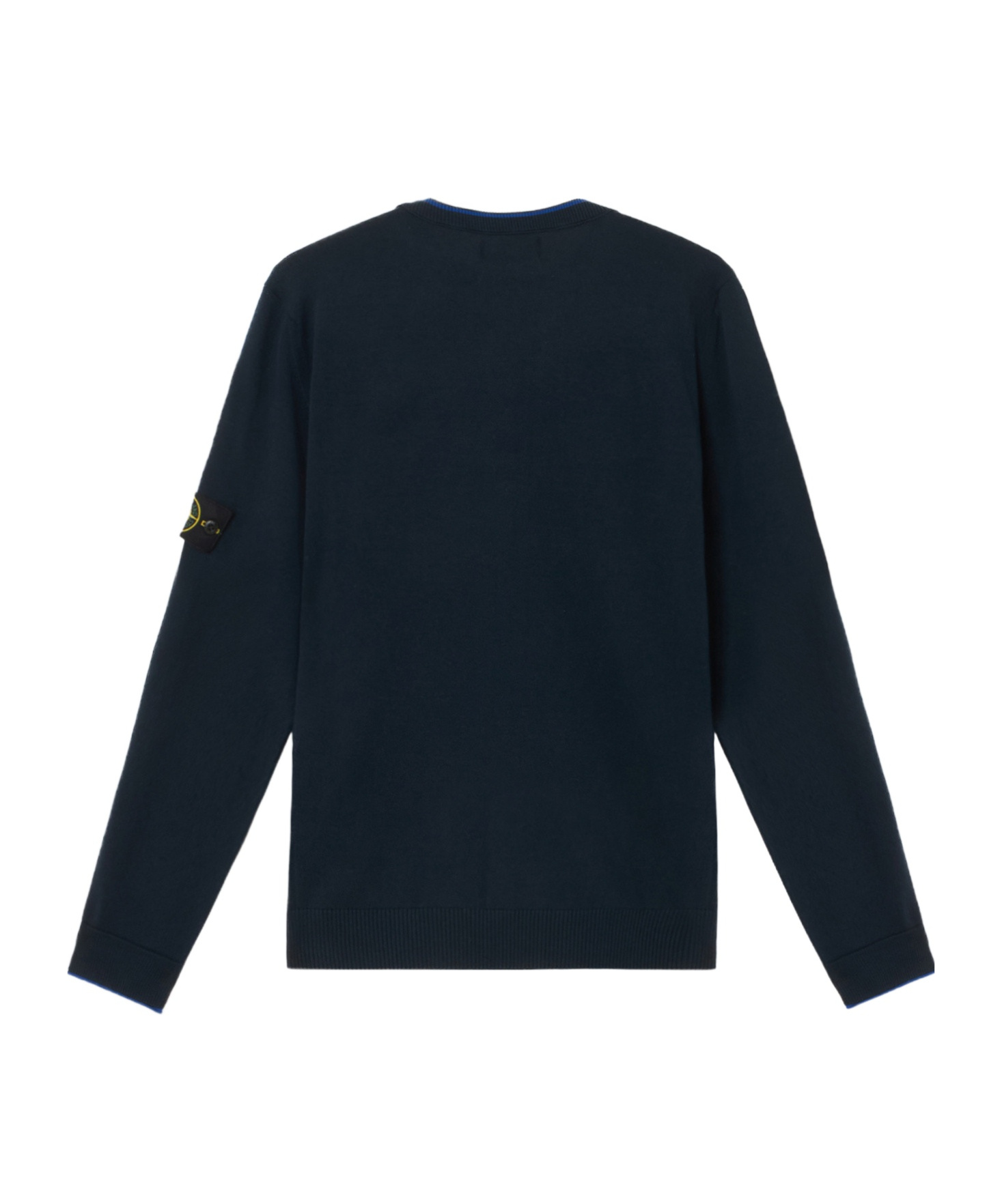 Stone Island 5100005 Gauzed Effect Soft Organic Cotton And Nylon In Blue