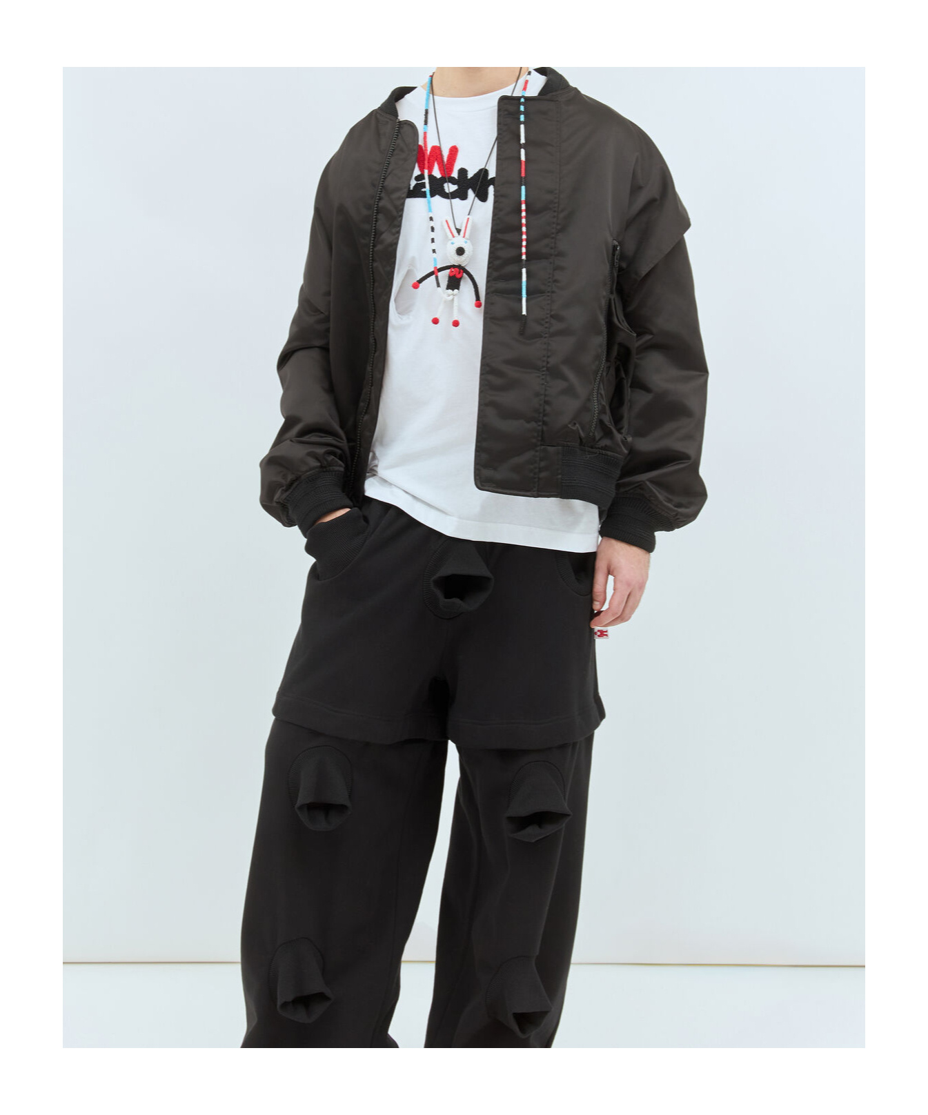 Walter Van Beirendonck Long-sleeved Casual Jacket In Black
