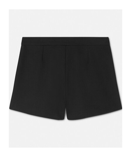 Versace Gianni Ribbon Shorts In Black