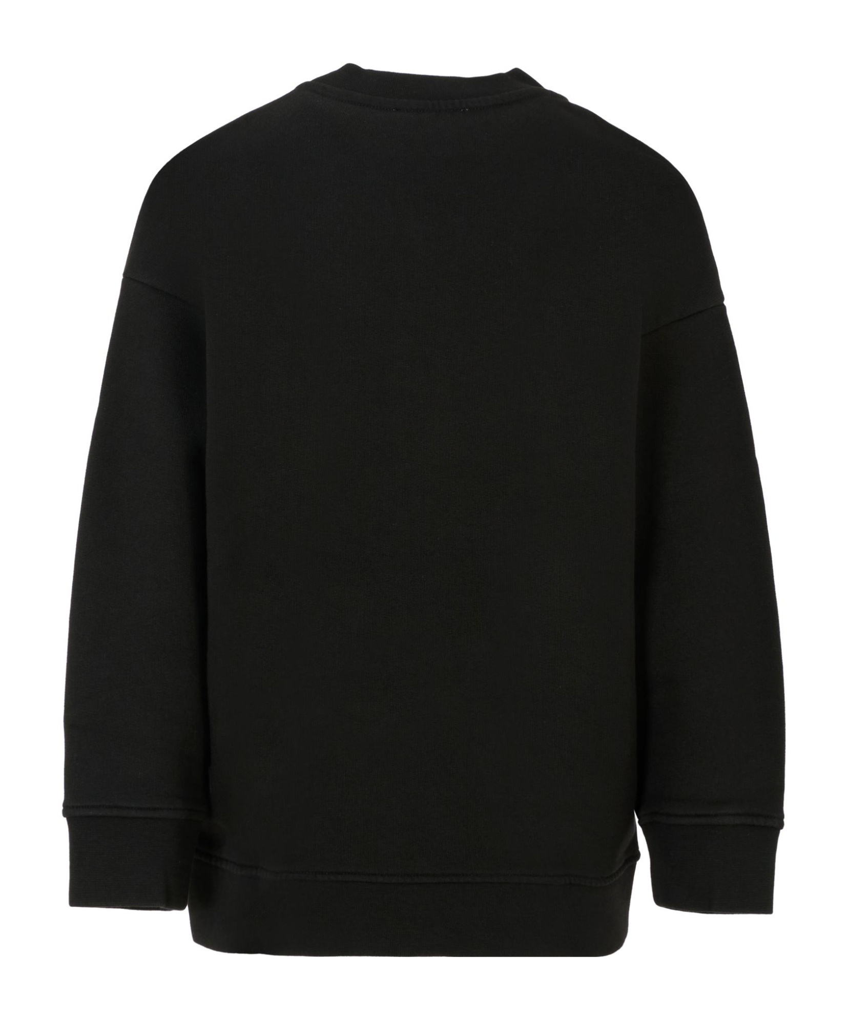 Stella Mccartney Logo-stamp Sweatshirt In Black