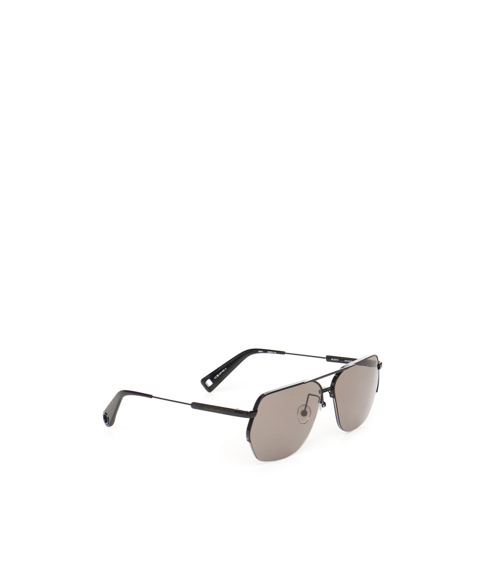 Jacquemus Half-frame Sunglasses In Nude