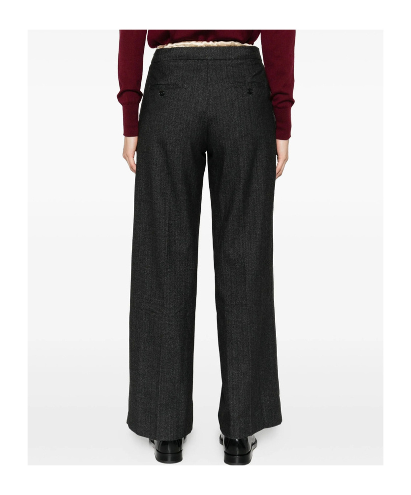 Bellerose Drawstring-waist Trousers In Black