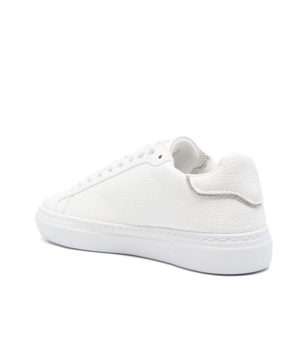 Fabiana Filippi Dalila Leather Sneakers In White