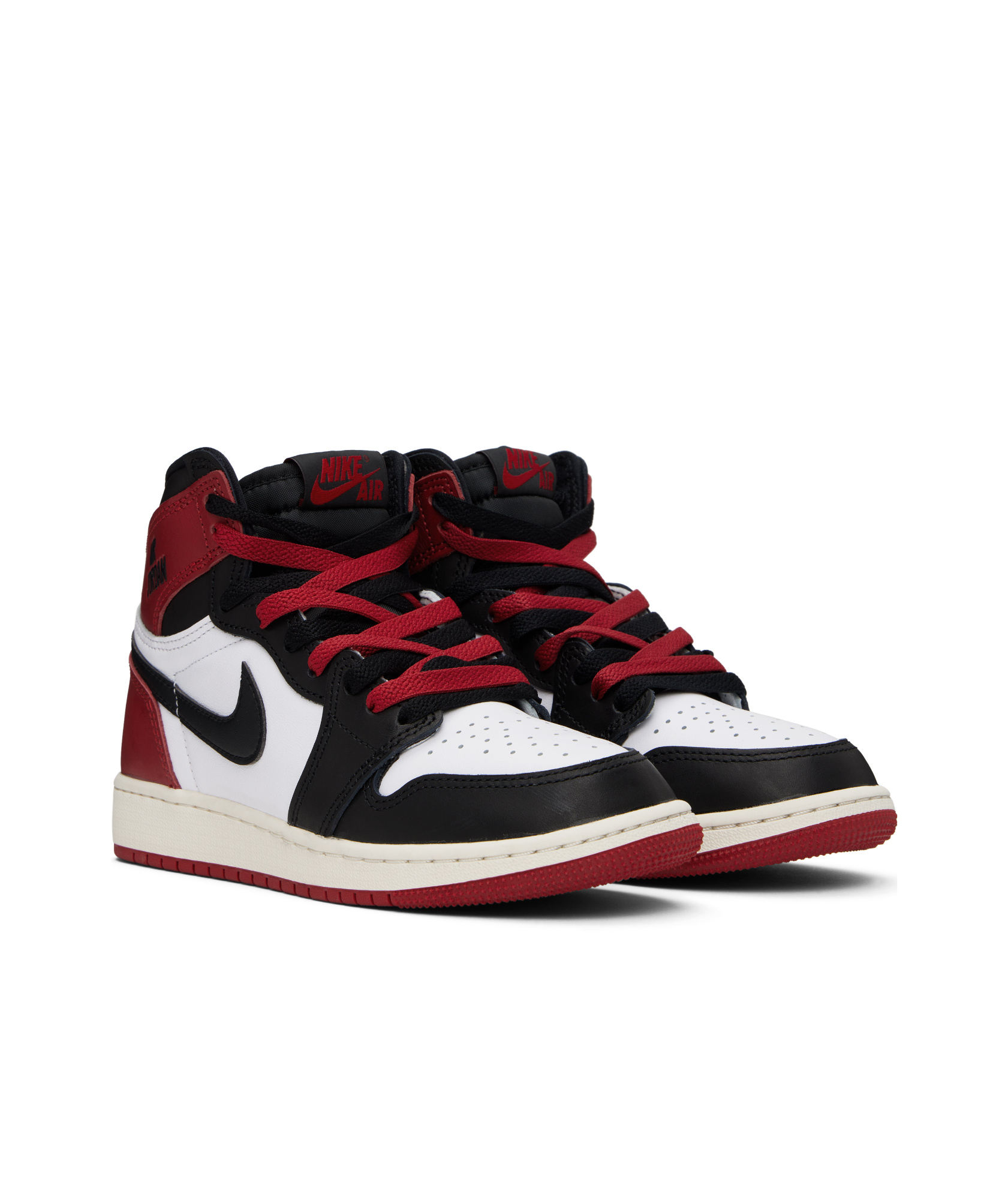 Nike Air Jordan 1 High Og Sneakers In Red Black