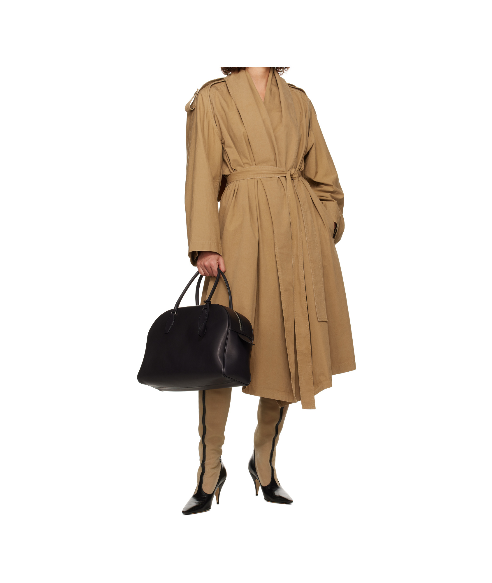The Row Black India 15.75 Bag In Black