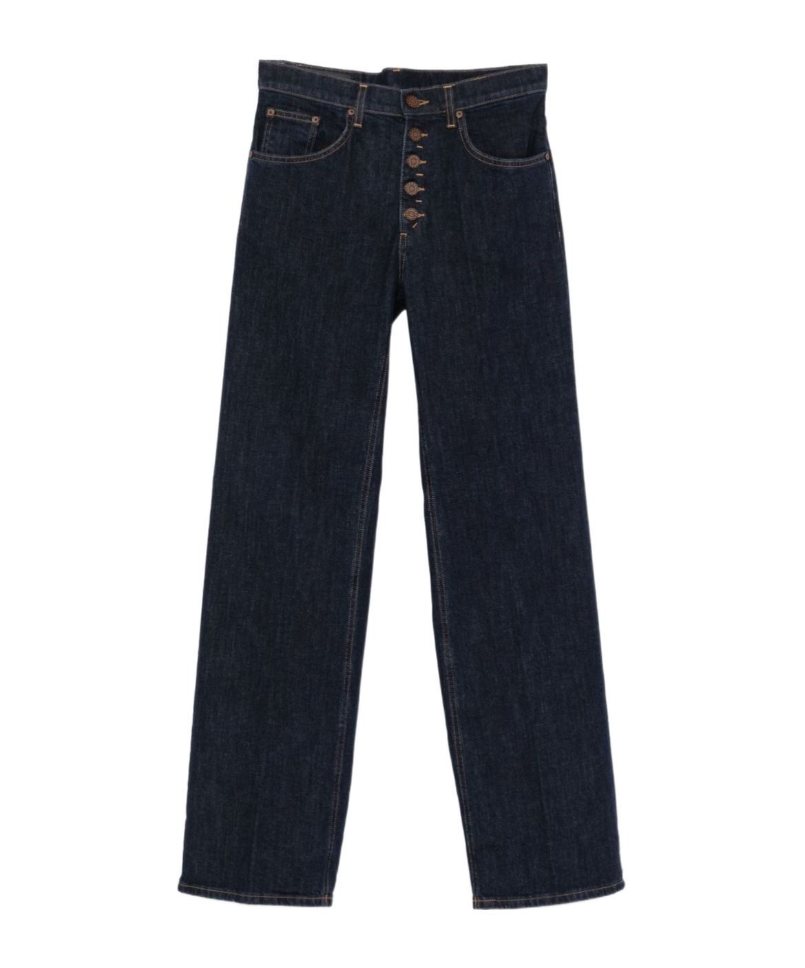 Dondup Button-fly Jeans In Blue