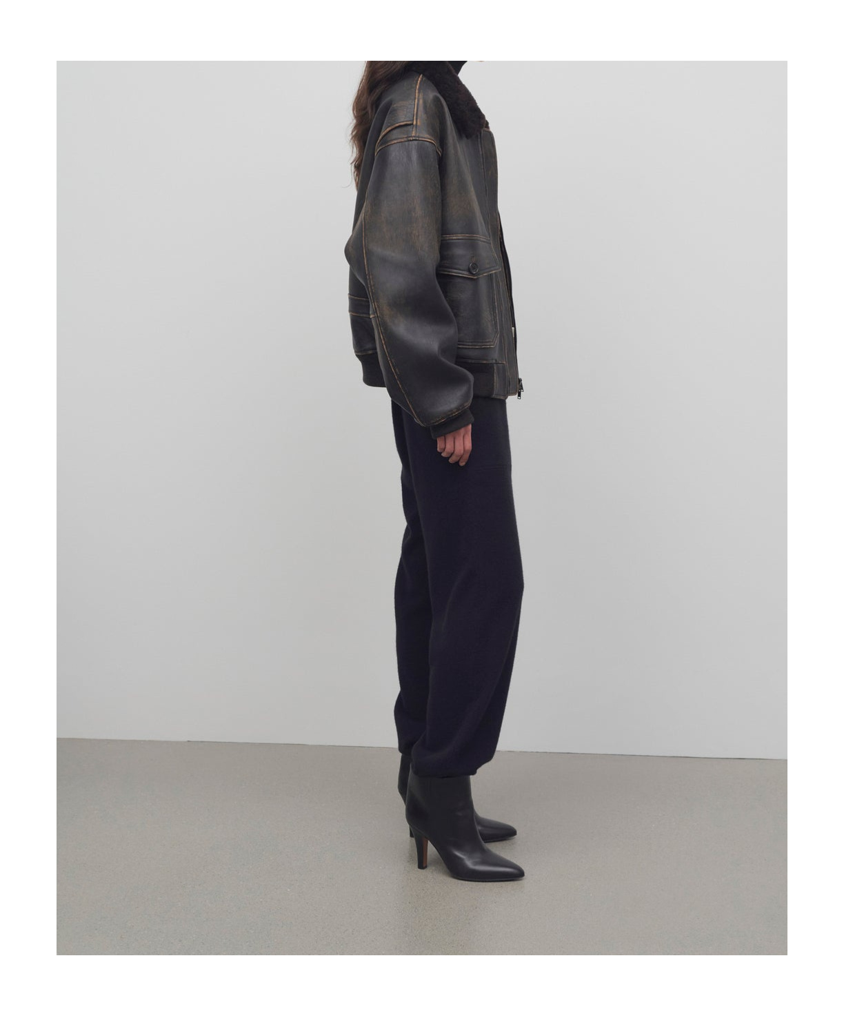 THE ROW BELT-LOOP CASUAL PANTS