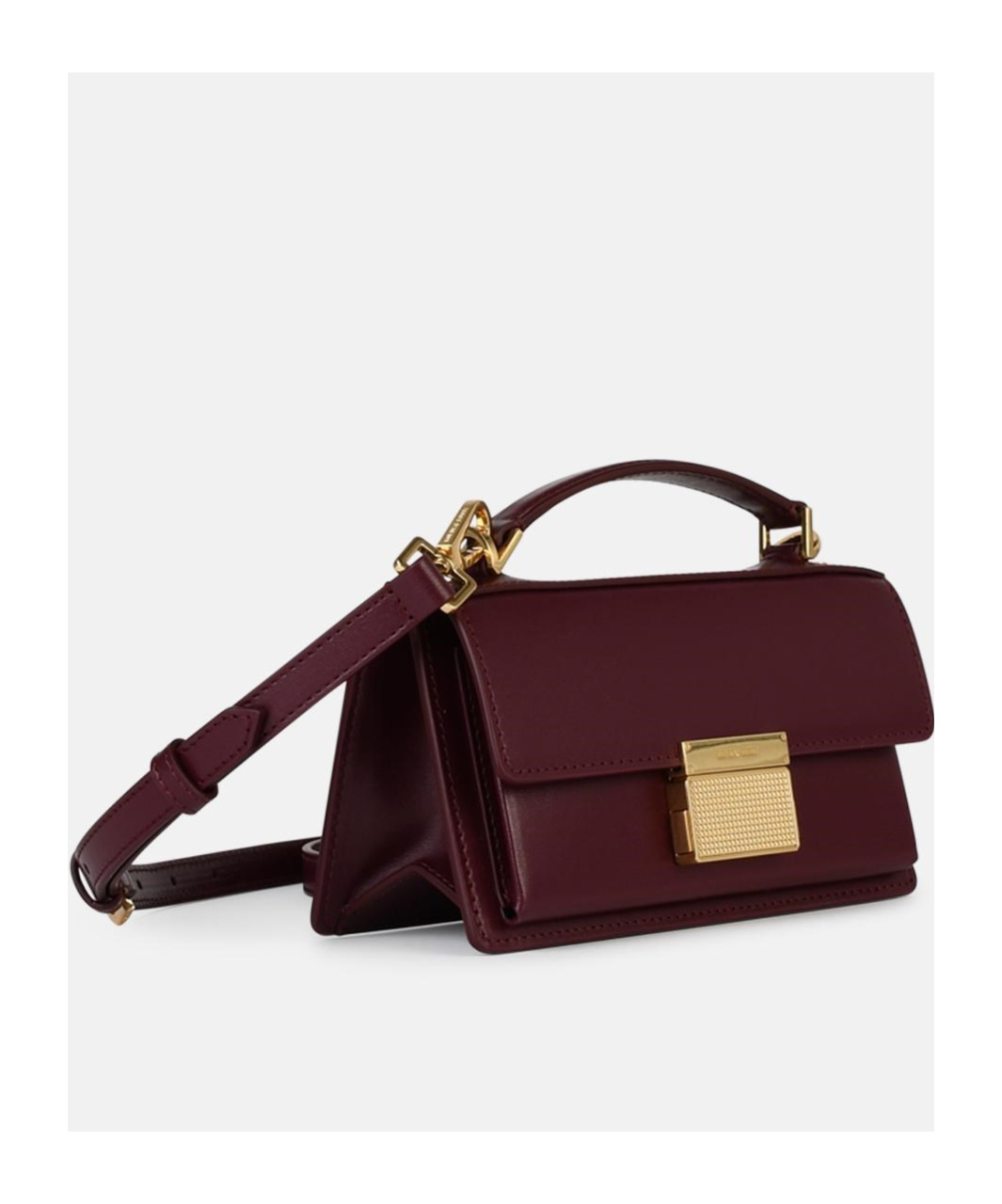 Golden Goose Small Venezia Beige Palmellata Leather Bag In Brown
