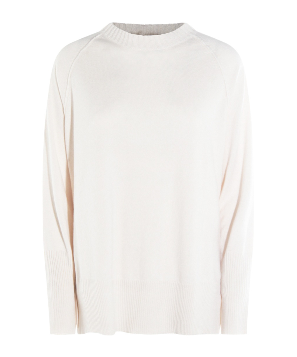 Antonelli Light Beige Wool Publio Cornelio Knitwear In White