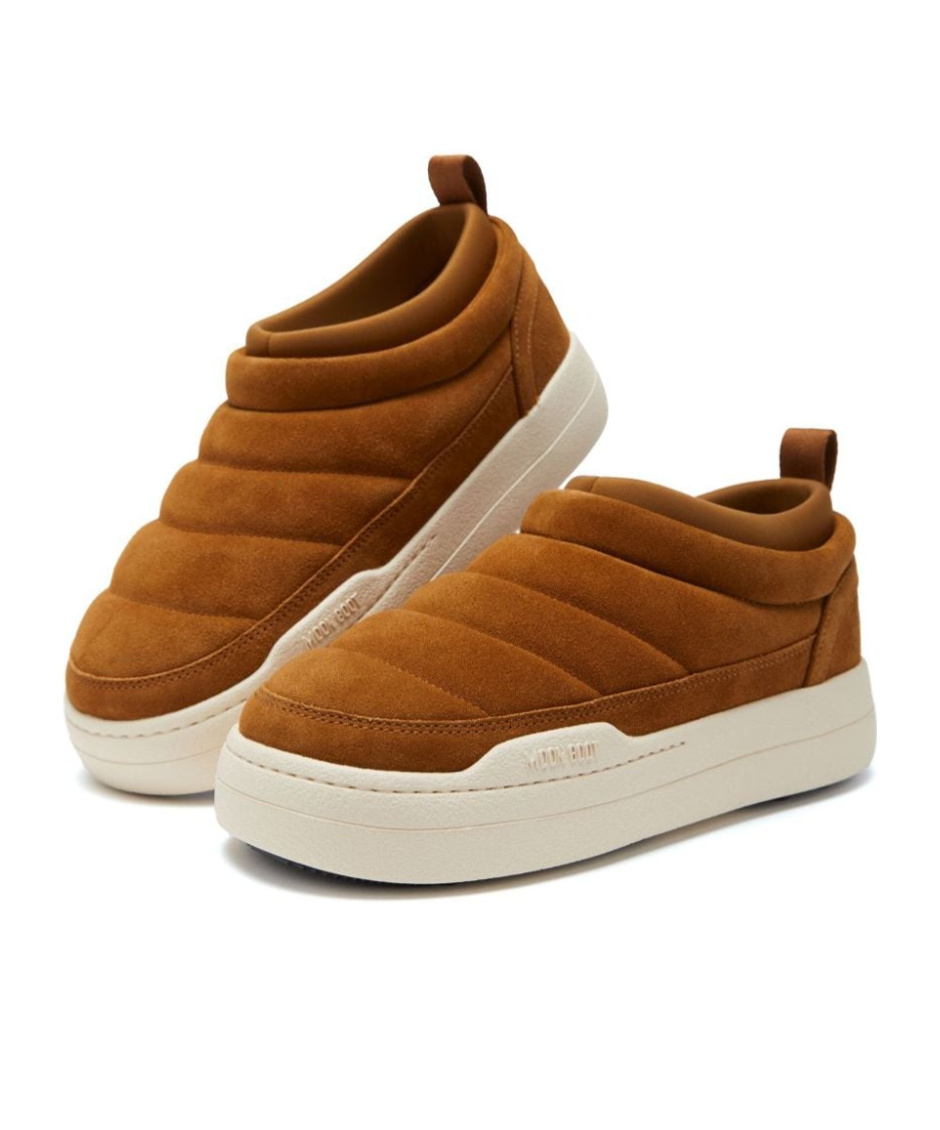Moon Boot Women's Park Soft Sneakers In Brown