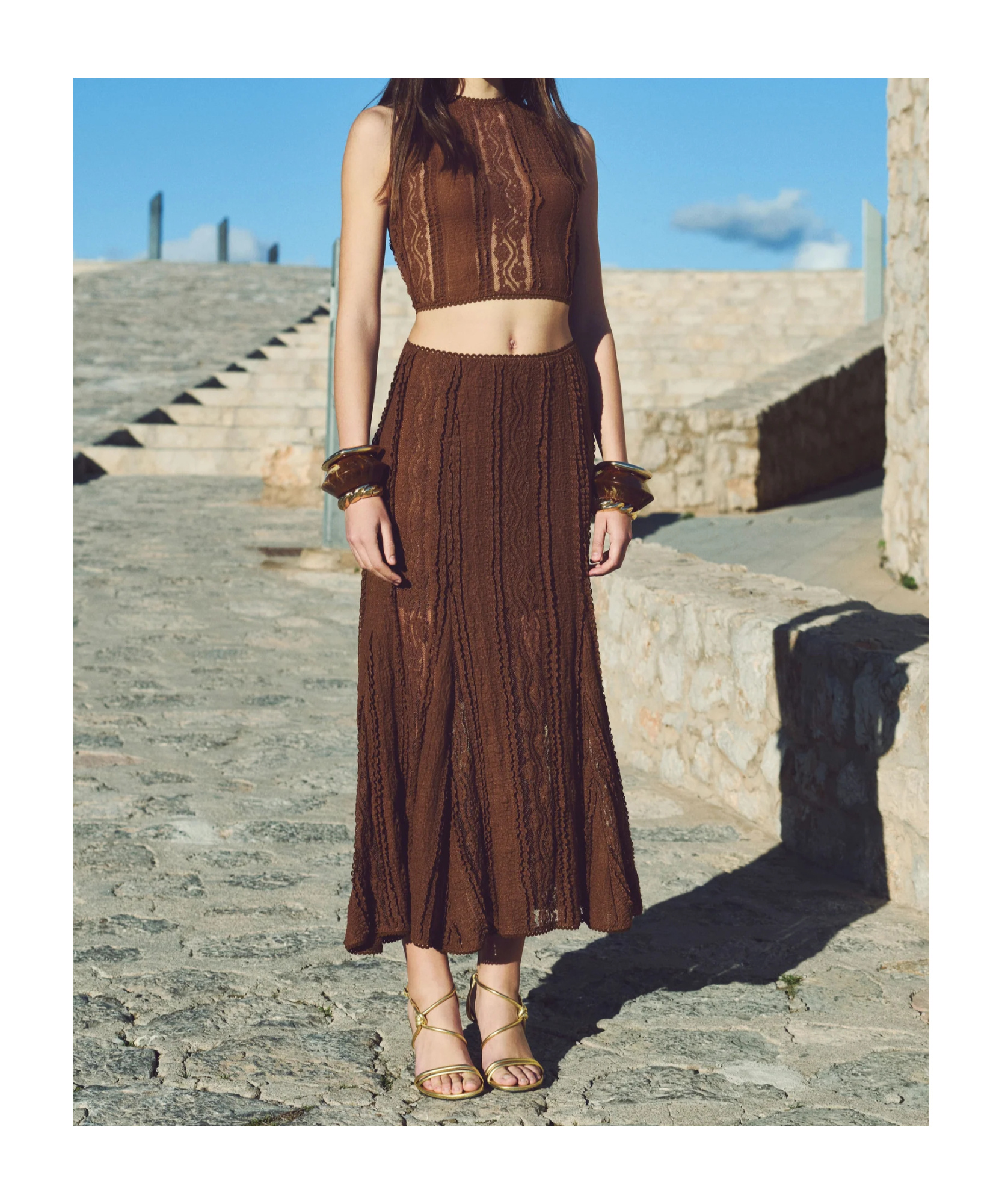 Charo Ruiz Asteria Top In Brown