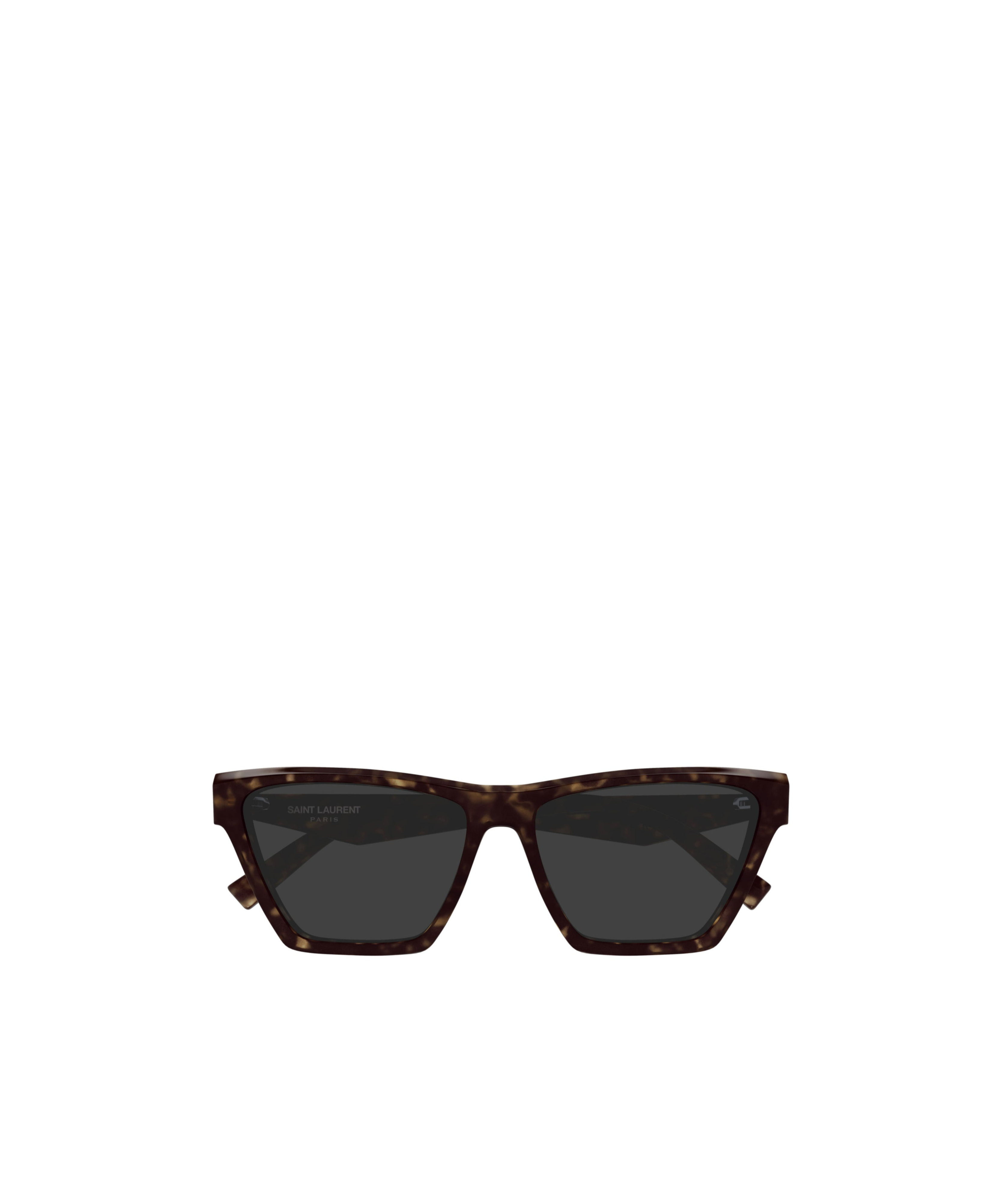 Saint Laurent Sl M103 Linea Monogram 006 Havana Grey Sunglasses In Brown