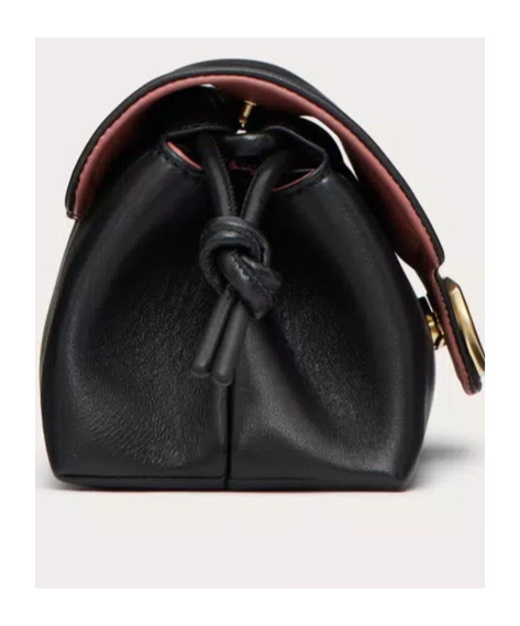 Valentino Vlogo 1960 Nappa Leather Mini Bag In Black