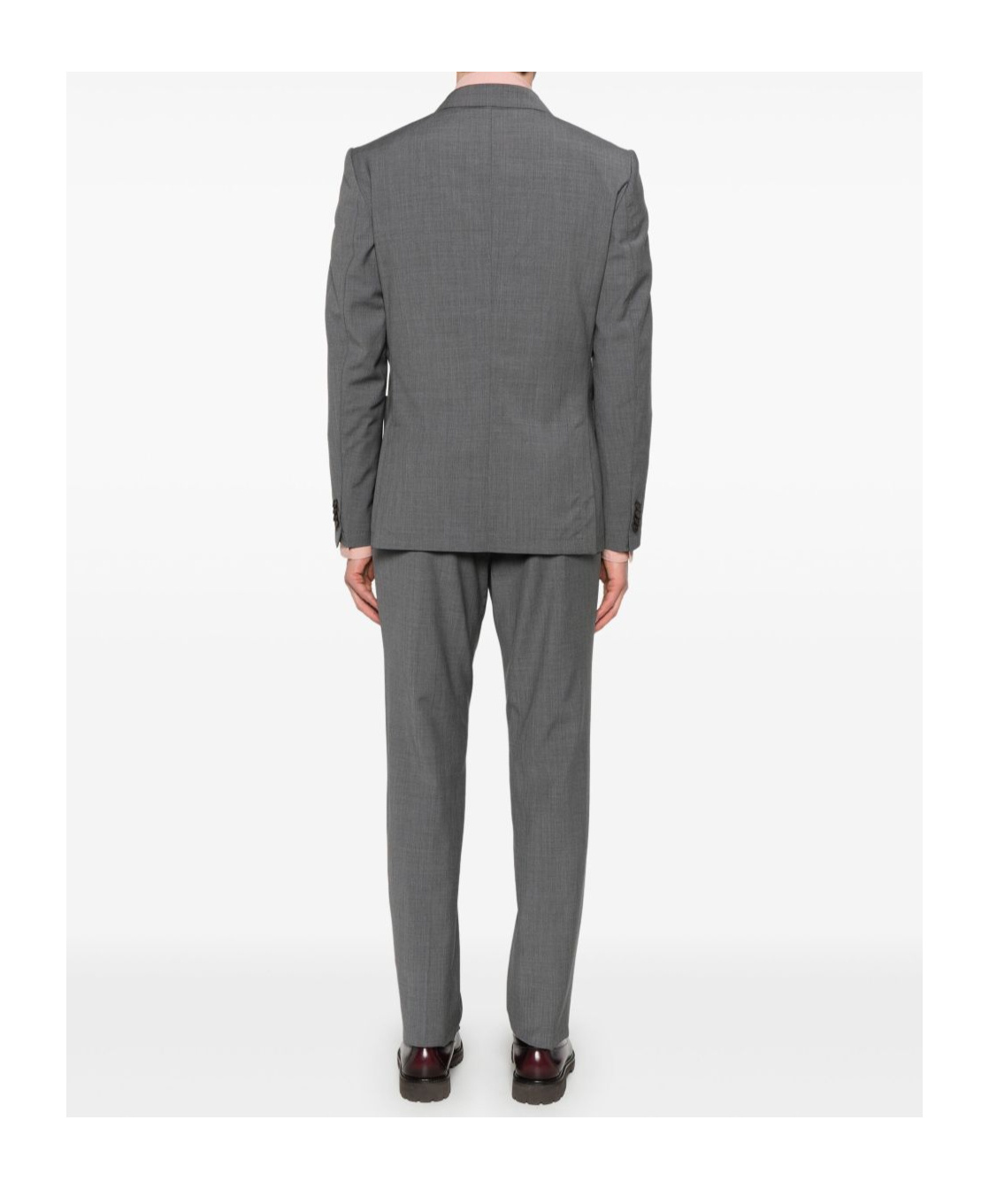 Zegna Two-piece Single-breasted Suit In Black