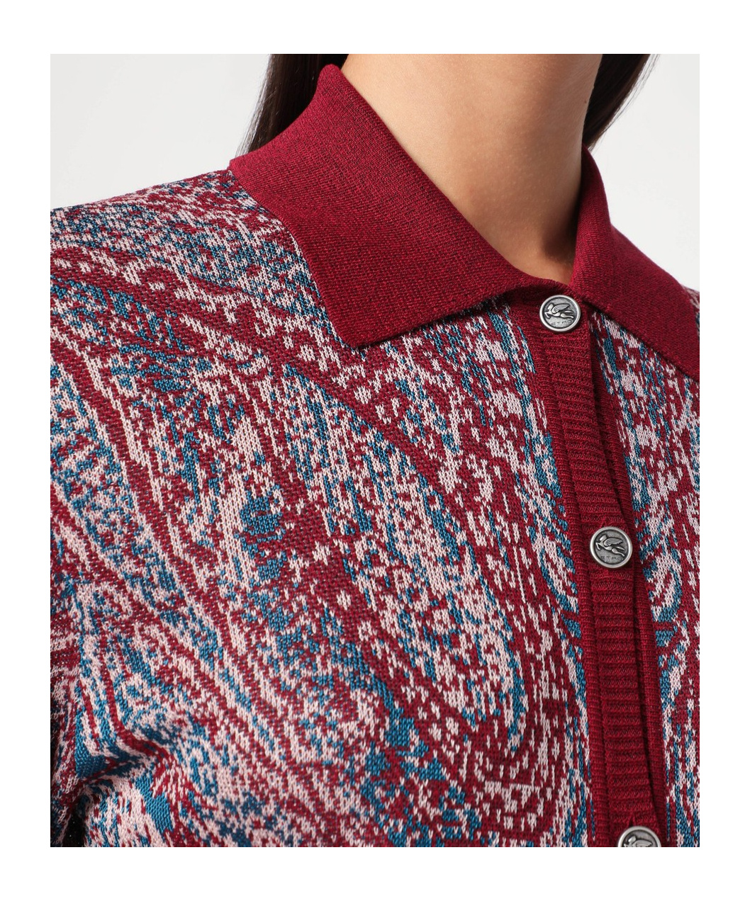 Etro Long Sleeve Maxi Length Paisley Pattern Dress In Multi