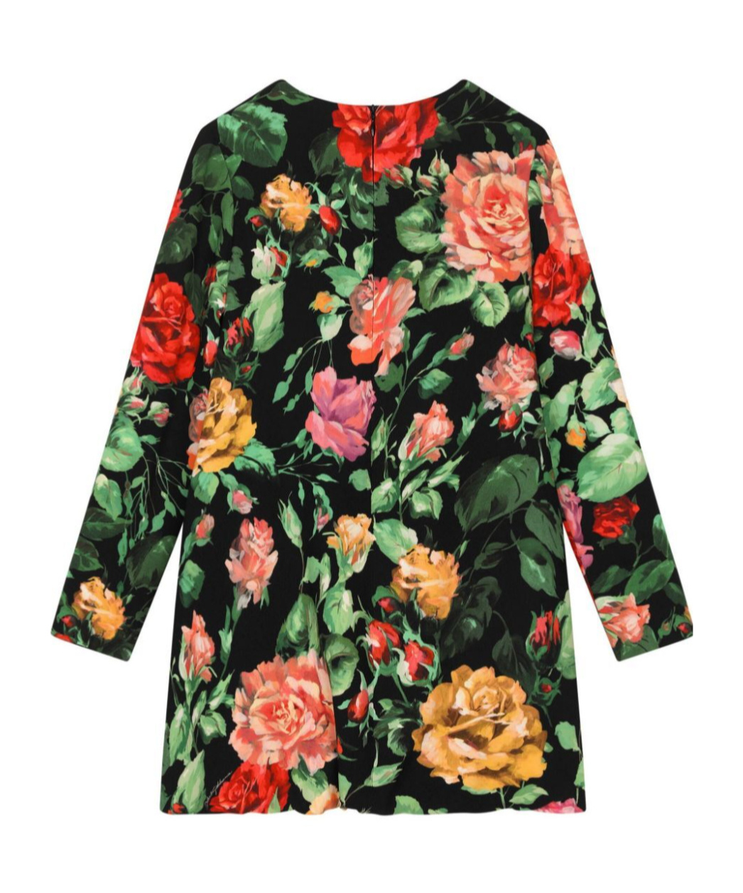 Dolce & Gabbana Cady Dress In Black