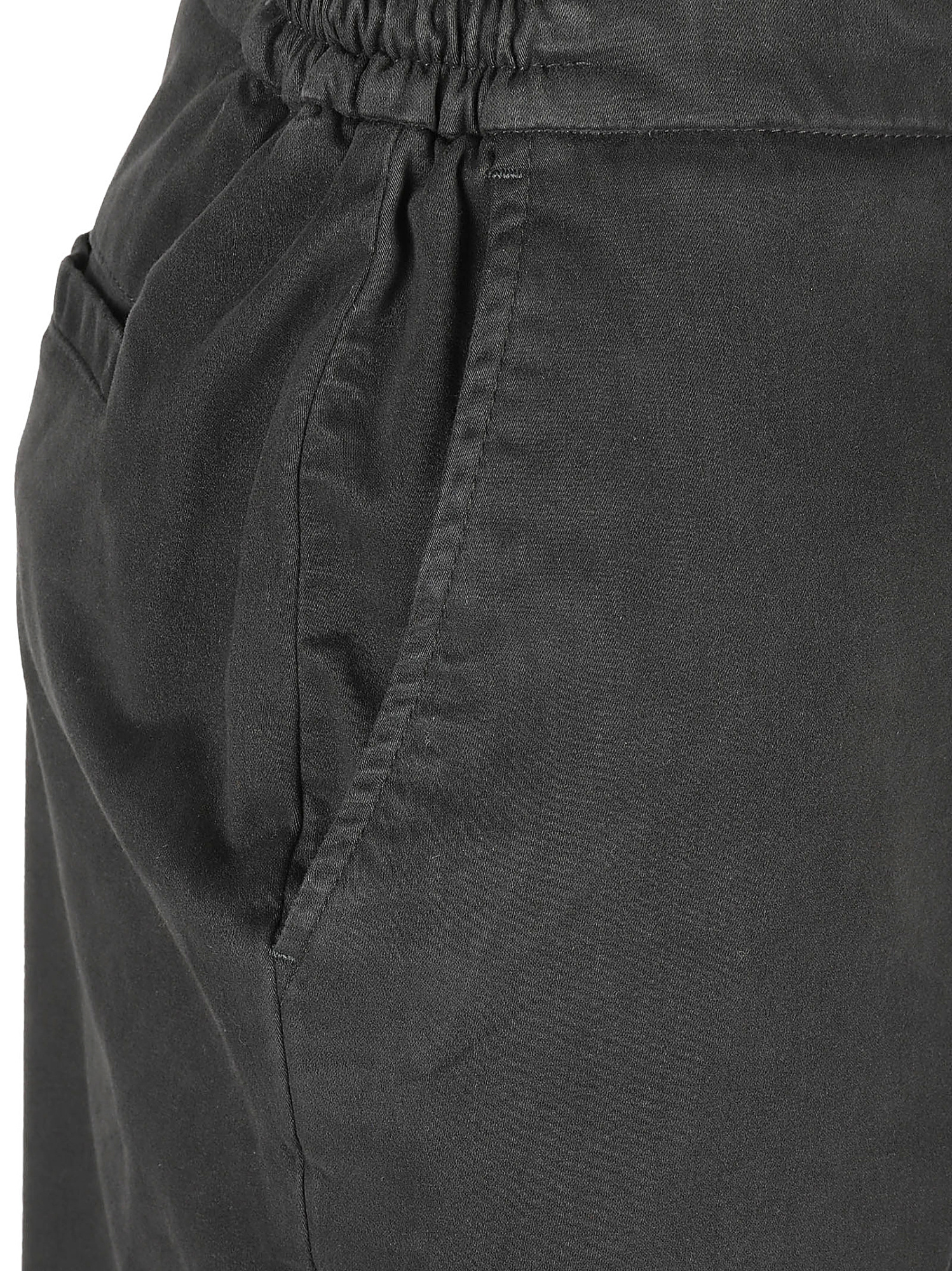 Eleventy Drawstring Casual Pants In Black