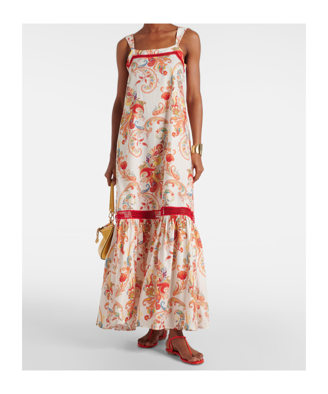 Etro Printed Pattern Dress In Multi