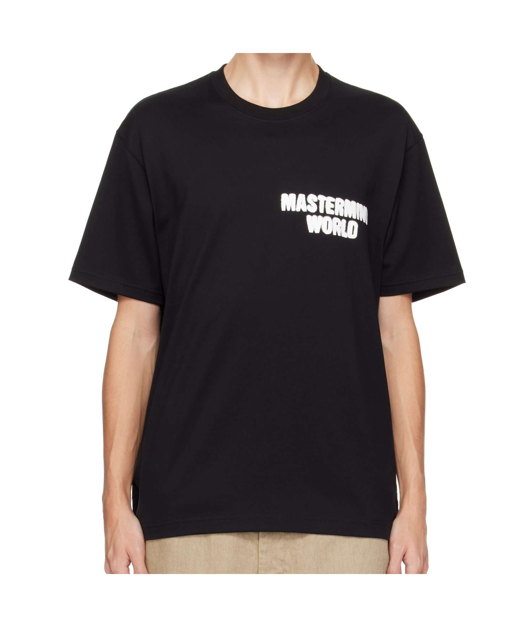 Mastermind Japan Logo Print Short Sleeves T-shirt In Black