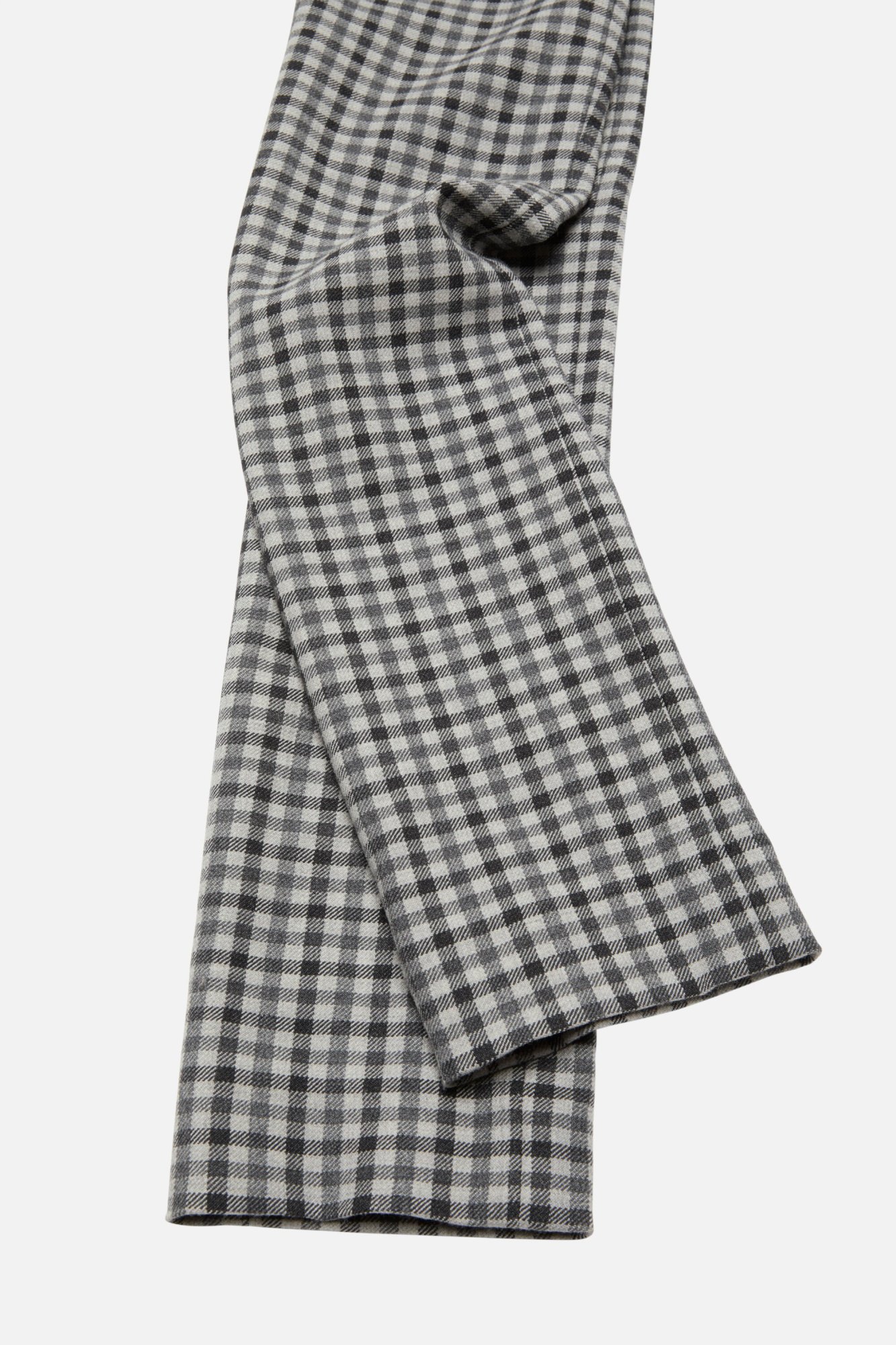 Acne Studios Wool Stretch Trousers In Gray