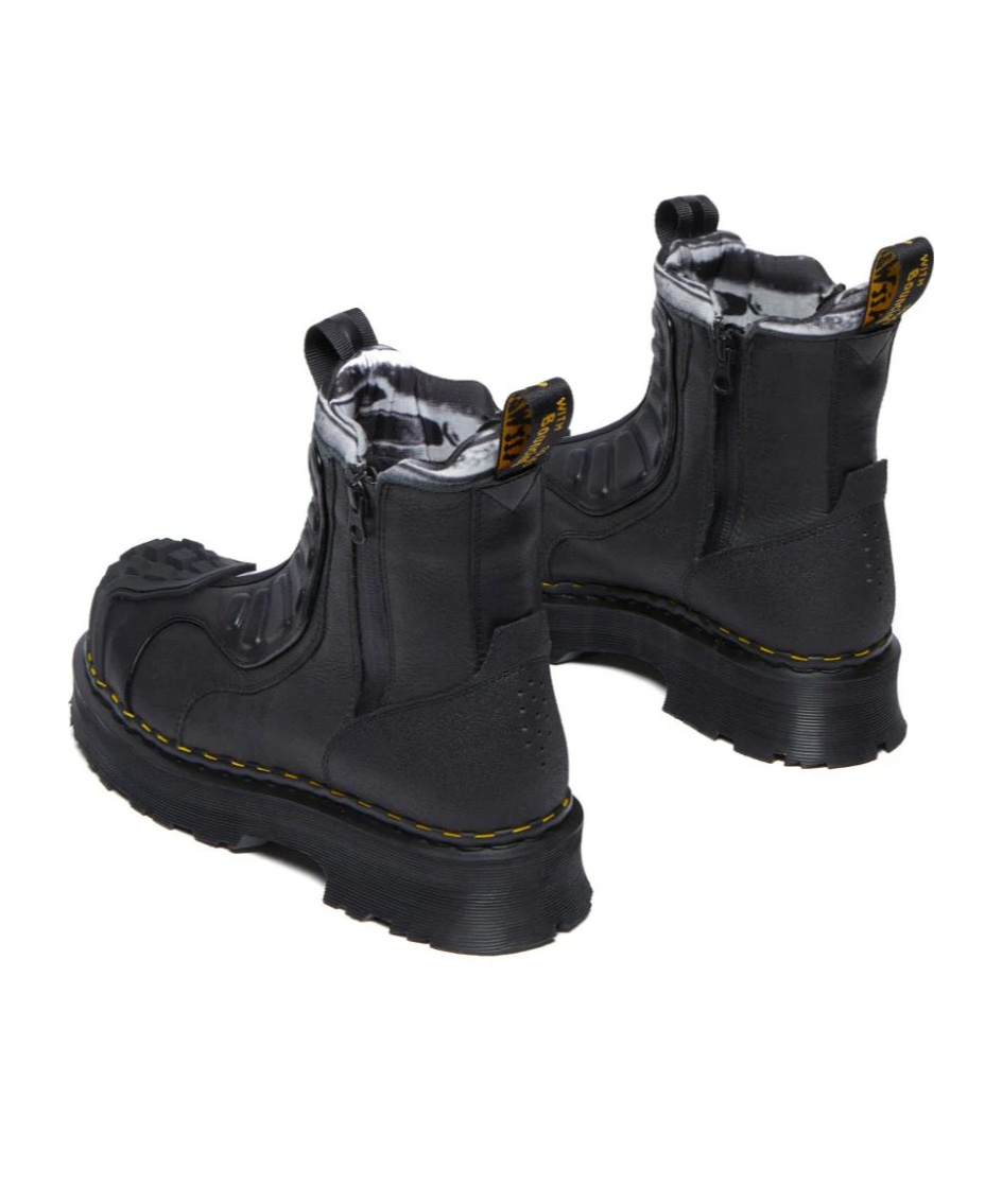 Dr. Martens' Zippered Chelsea Boots In Black