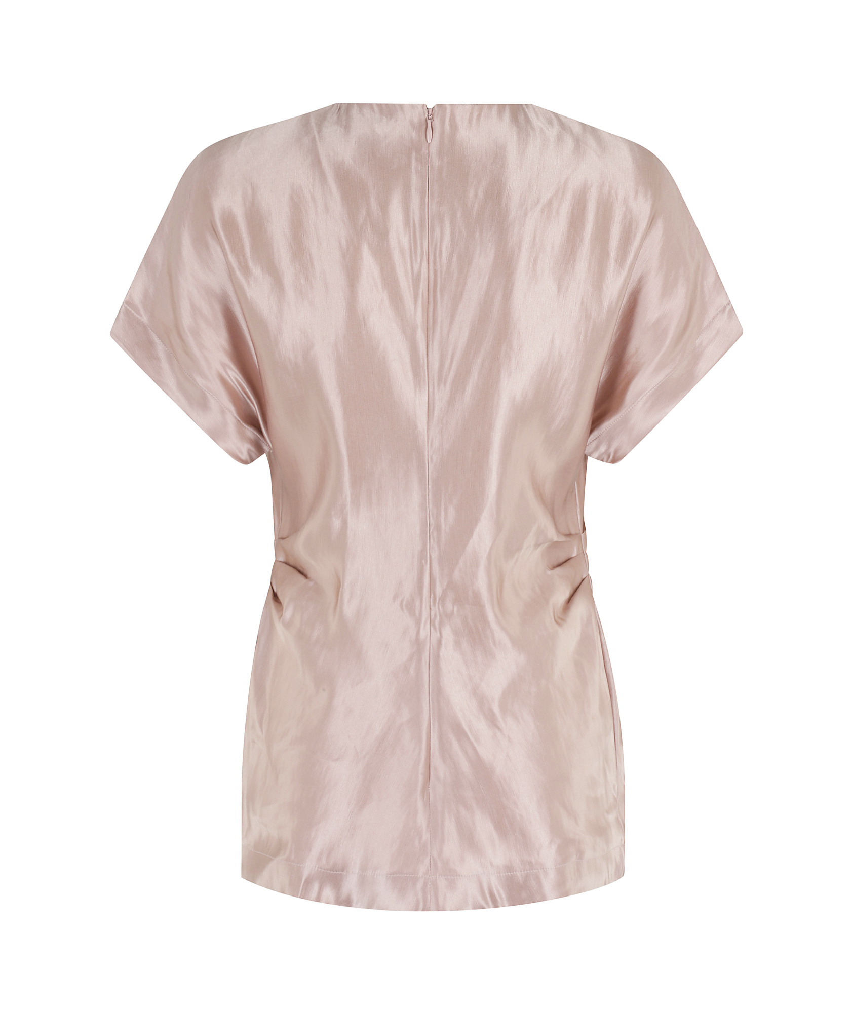 Shop Loulou Studio Short Smock In Nude