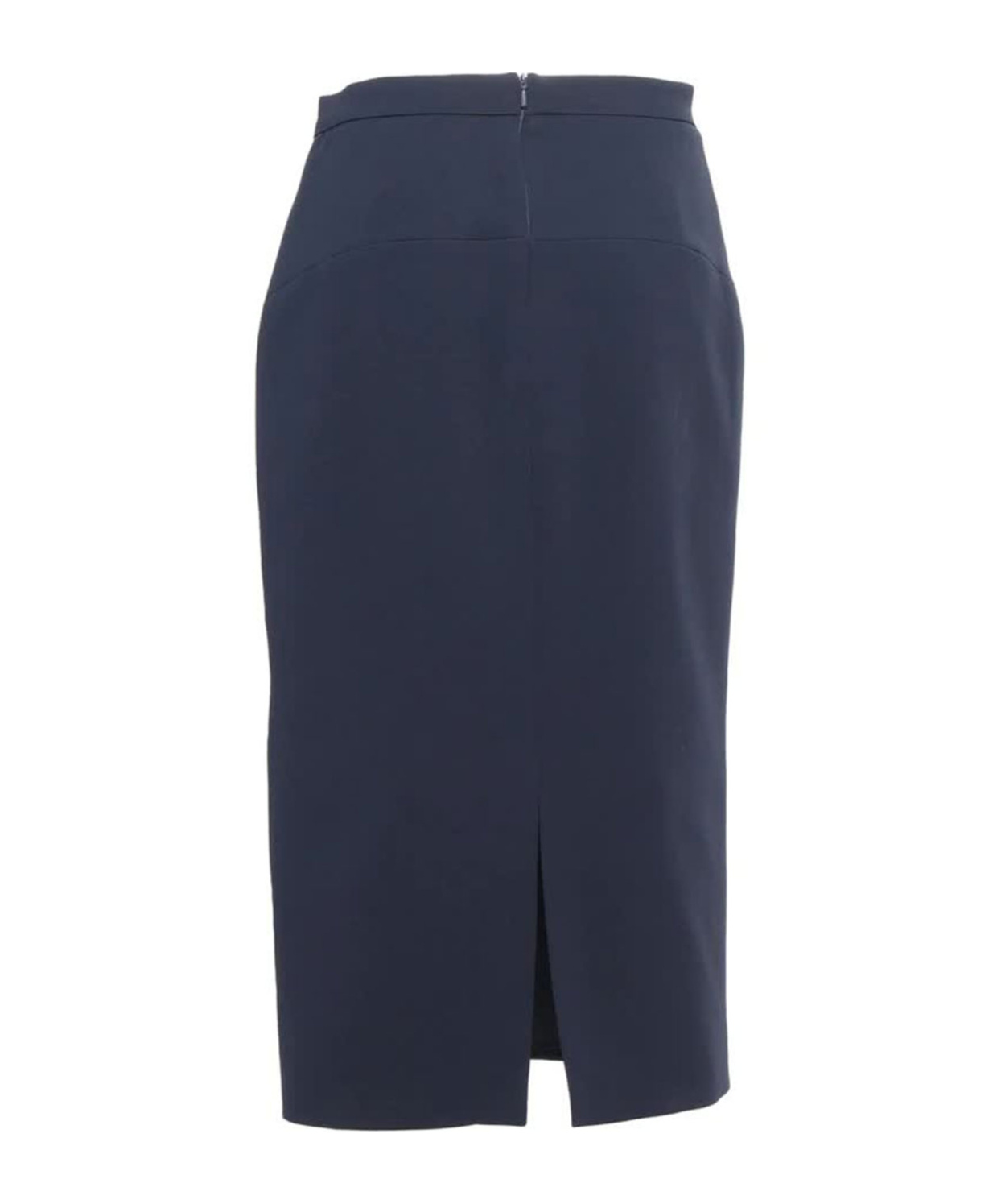 Max Mara High Waist Midi Skirt In Black