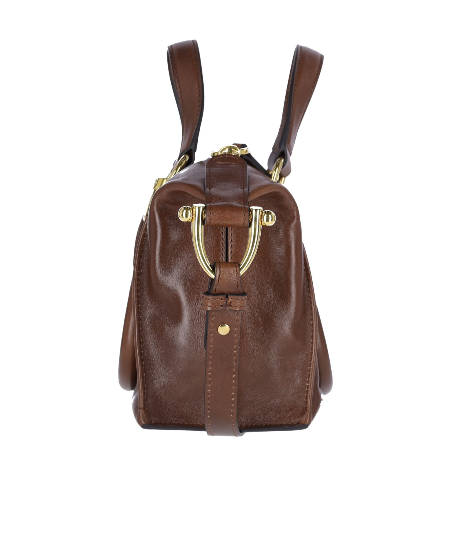 Chloé Shoulder Bag With Adjustable Strap And Dual Handles In Green