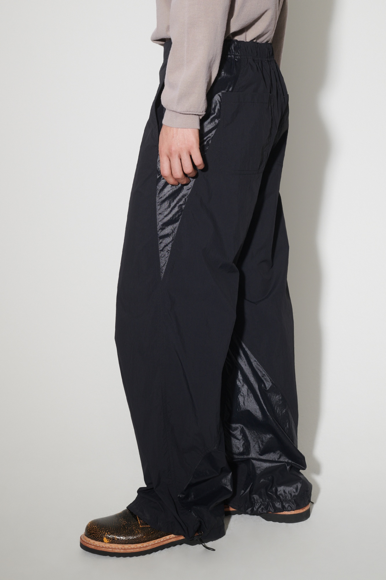 Our Legacy Roam Wide-leg Trousers In Black