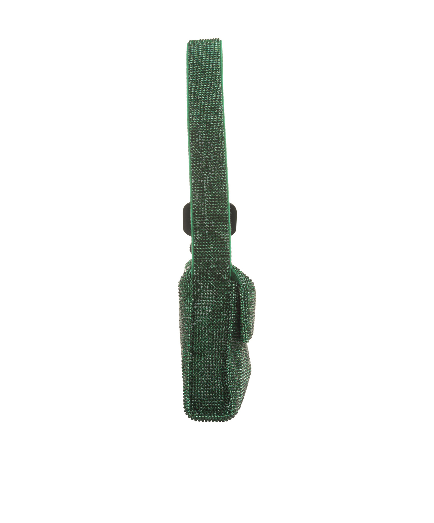 Benedetta Bruzziches Vitty La Mignon Embellished Shoulder Bag In Green