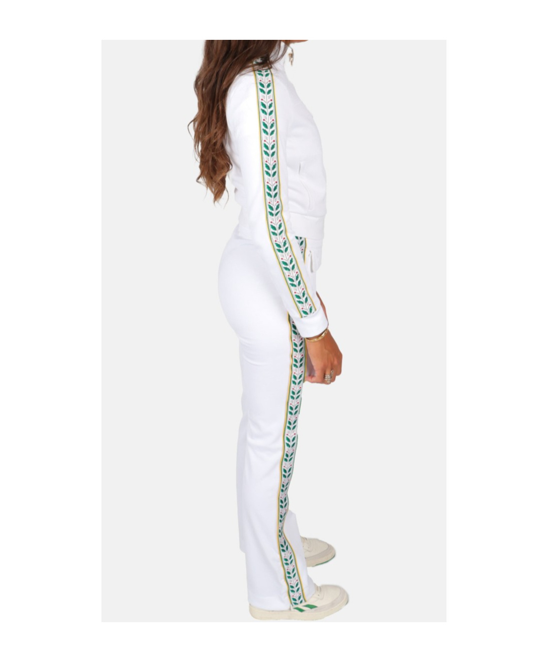 Casablanca Long-sleeved Casual Jacket In White