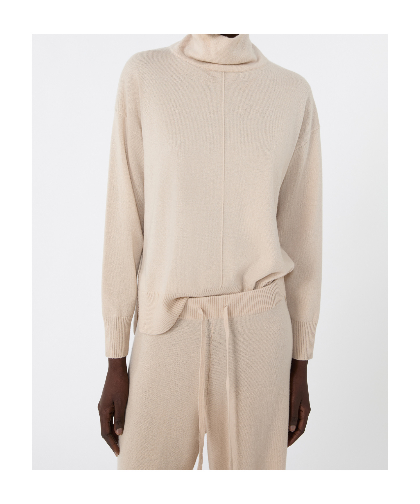 Weekend Max Mara Long-sleeved Sweater In Neutral