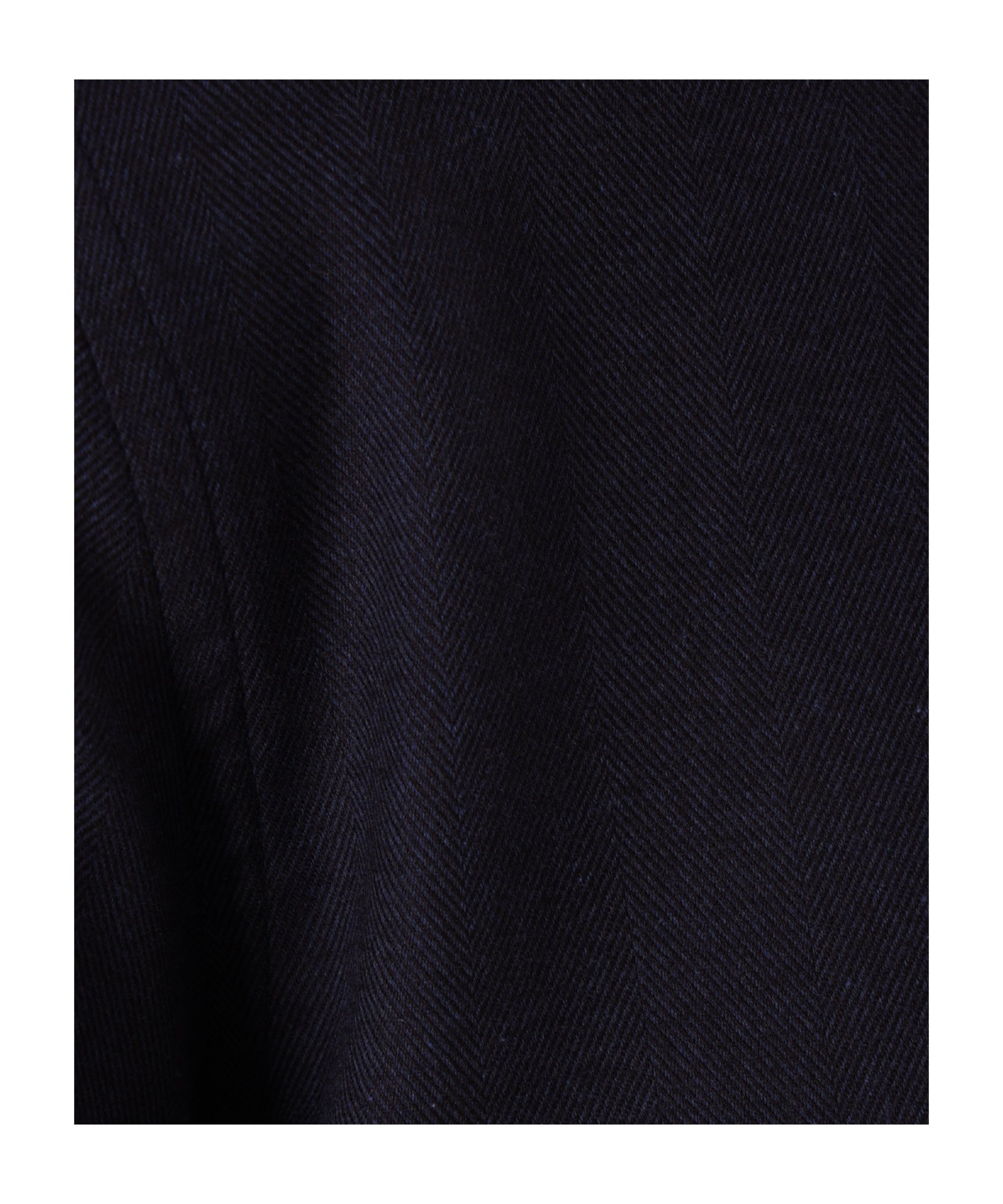 Brunello Cucinelli Herringbone Cotton Blend Shirt Clothing In Black