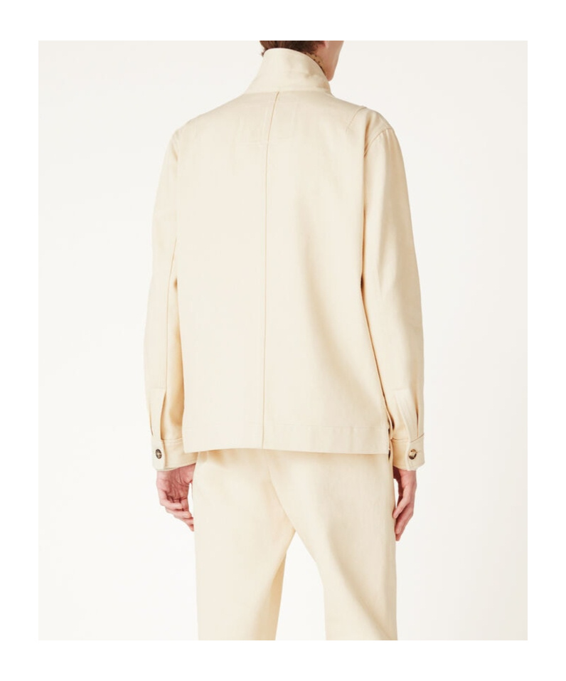 Loro Piana Taishi Button-up Jacket In Nude