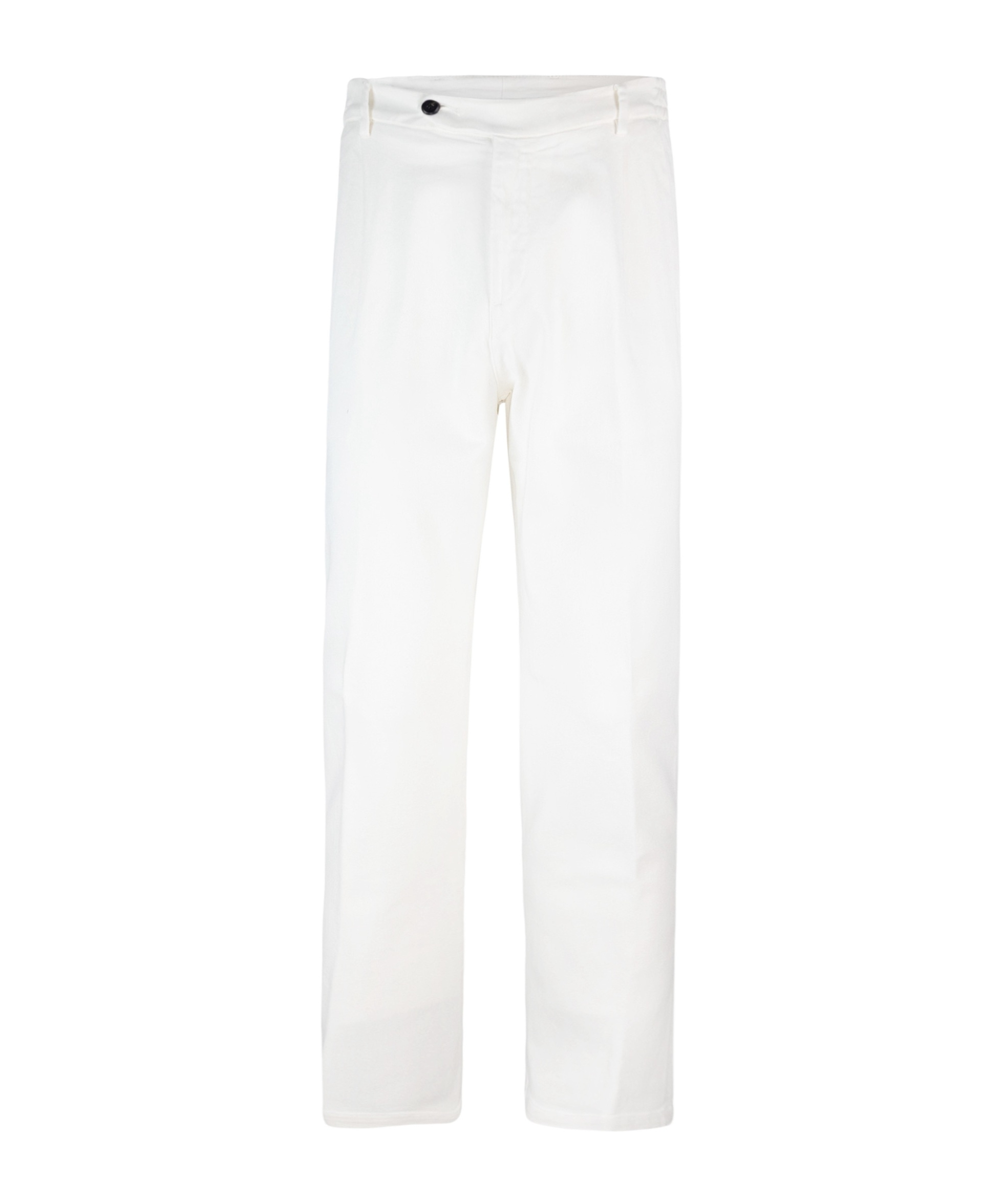 Eleventy White Cotton Trousers