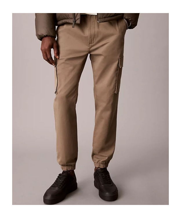 Calvin Klein Jeans Est.1978 Skinny Cargo Pants In Brown