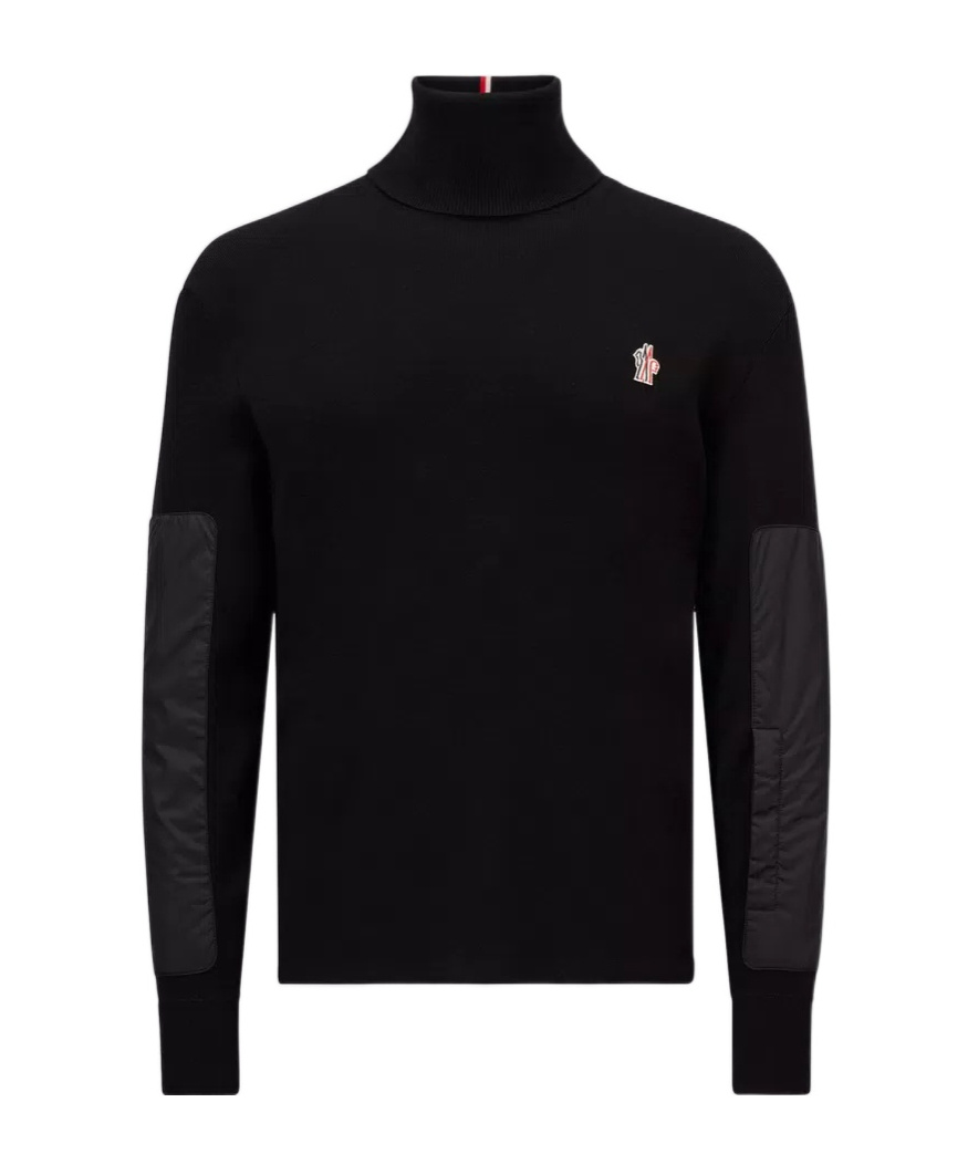 Moncler Sweaters In Black