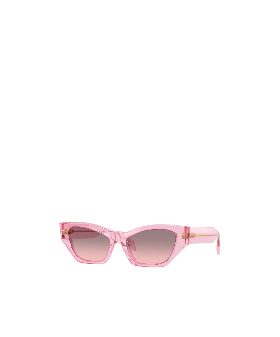 Versace Pink Gradient Square Ladies Sunglasses Ve4492u 551646 53 In Pink